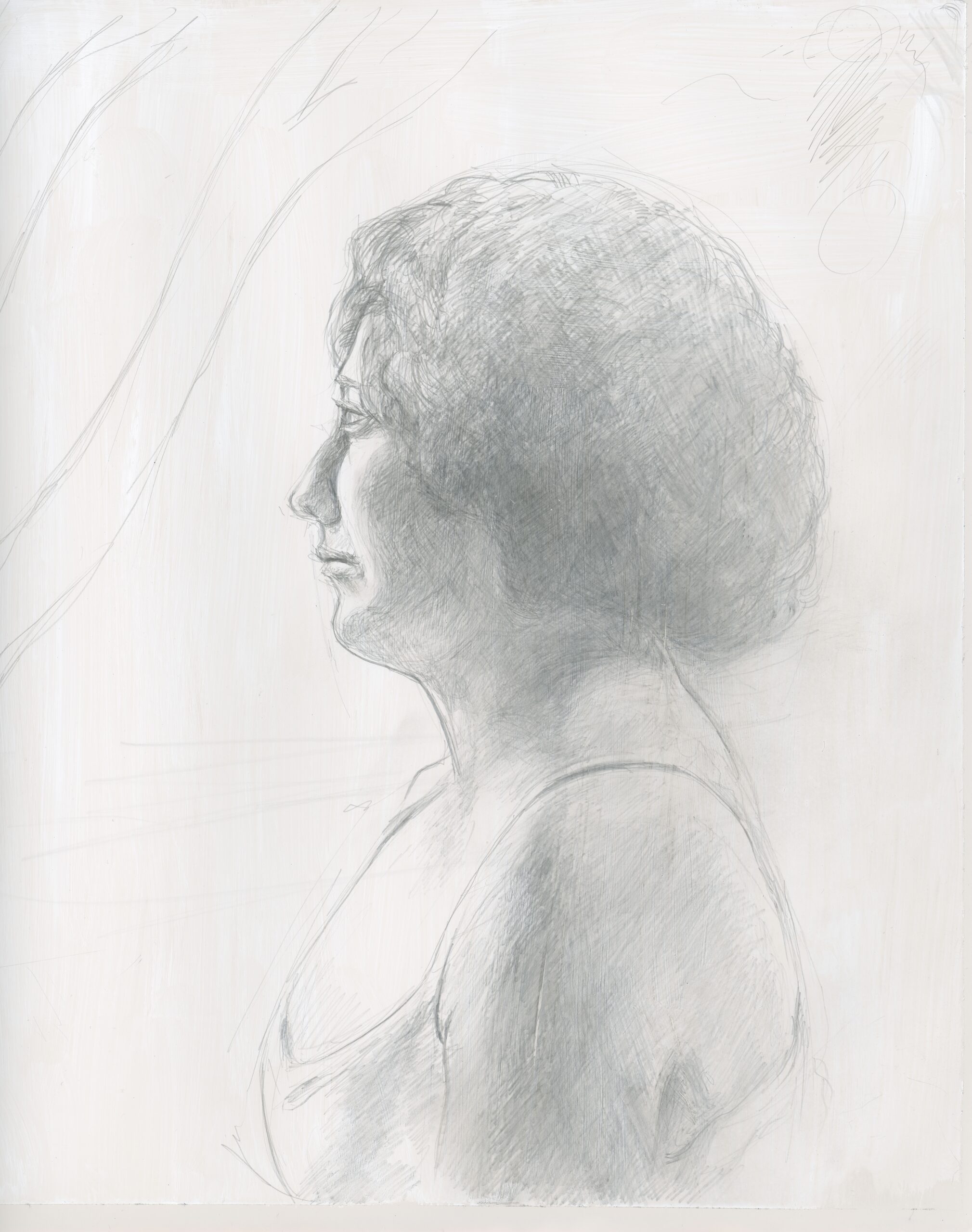 Silverpoint Drawing